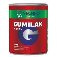 Краска масляная Vechro Gumilak Metal Gloss 5 л белая глянцевая