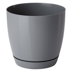 Plastic flower pot FORM PLASTIC Toscana round 0740-059 Ø11 concrete