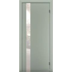 კარის ბლოკი Terminus Solid 802 olivin №802 შუშა - Planilak რძისფერი 38x800x2150 mm