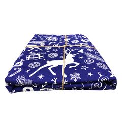 Tablecloth Home Line 110x138 cm deer on blue