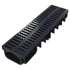 Drainage tray Devorex 130/50 A15 with plastic lattice 0.5 m