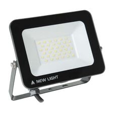 პროჟექტორი LED New Light 30W GREEN 2550Lm SMD E024E Dark Grey