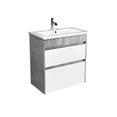 Bathroom furniture with washbasin Polo Loft 60-U grey/white Cosmo 60 cm