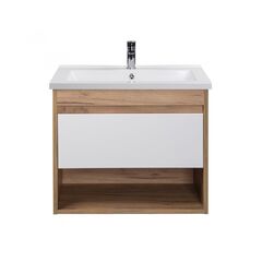 Bathroom furniture with washbasin Oslo wood 70-A Cosmo 70 cm