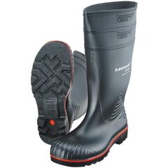 ჩექმები რეზინის ქიმიური Dunlop 9ACSA 42 შავი