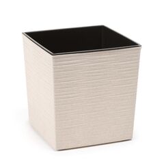 Flower pot Lamela JUKA ECO 16,5l white