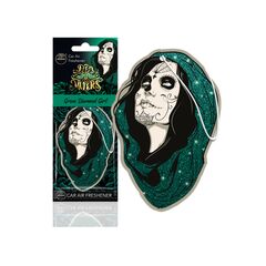 Ароматизатор Aroma Car Dia De Los Muertos Cellulosa Green Diamond Girl