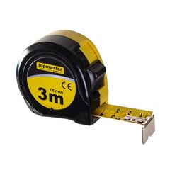 Measuring tape Topmaster Black Edition 260550 3 m