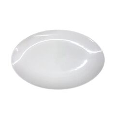 Platter MOLTO BENE 100121 white oval 30x20 cm