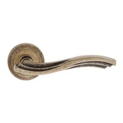 Door handle rossete Metal-Bud Chiara ZCOPA with protective lid SNOPAY patina