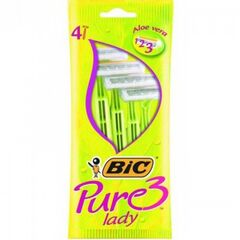 Disposable shaver Bic Pure Lady 4 pcs