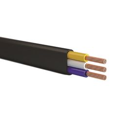 კაბელი SAKCABLE H05VVH2-F 3x1.5 10 მ.