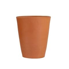 Ceramic pot Sparta Koniko Vase D29.5H35 terracotta