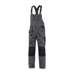 Work overalls gray with black inserts American Safety ASOGBS-B S