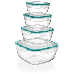 Set of containers for products Irak Plastik Fresh box LC-305 4 pc