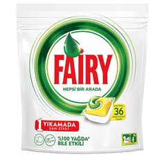 ჭურჭლის სარეცხი ტაბლეტები FAIRY 36	ც