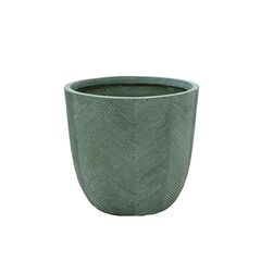 ქოთანი კერამიკული Mega Collections Iowa Egg Pot Cypress Wash D39H38 41 ლ