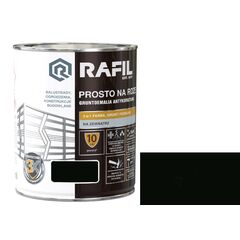 Enamel for rust Sniezka Rafil semi-matt black 0.75 l