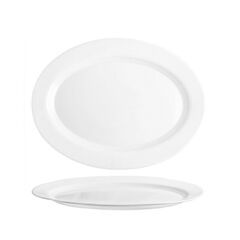 Oval plate CEGECO Elba F6K4 30x23cm