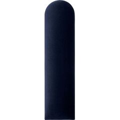 Wall soft panel VOX Profile Oval 1 Soform Navy Blue Velvet Shiny 15x60 cm