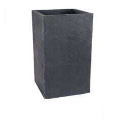 Plastic pot EDA Plastiques CARRE HAUT VOLCANIA'UP 29,5 X 29,5 X 49,5 cm 36 l