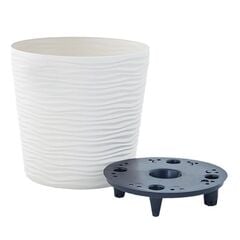 Plastic pot Aleana Fusion d30x28,5cm White Rose