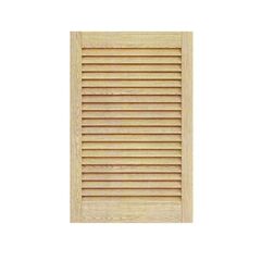 Doors wooden panel jalousie Woodtechnic pine 720х394