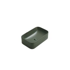 Washbasin Pate Square 78575B(60)MFG Matt forest green