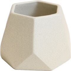 Pot ceramic for succulents Oriana №2 0.35 l beige