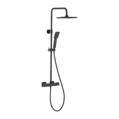 Shower system with thermostat KFA Logon Premium black