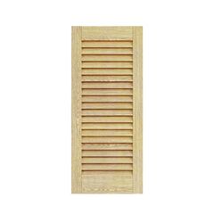 Doors wooden panel jalousie Woodtechnic pine 606х294