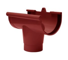 Gutter funnel RainWay 90 mm red