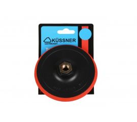 Soft rubber disc with velcro Kussner 1006-580125 125 mm
