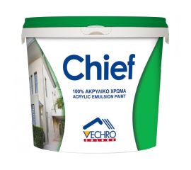 საღებავი წყალემულსიური ფასადისთვის Vechro Chief Acrylic 0.75 ლ