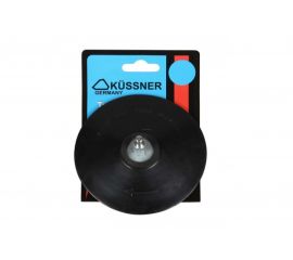 Rubber disc with velcro Kussner 1006-570125 125 mm