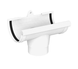 Running outlet Giza 120 mm white (10.120.04.001)