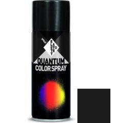 Краска аэрозольная Elastotet Quantum Color Spray Ral 9005 Black Gloss 400 мл черная