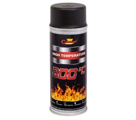 Fireproof spray Champion High Temperature RAL 9011 400 ml black