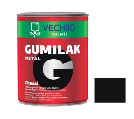 Anticorrosive paint Vechro Gumilak metal chassi black glossy 750 ml