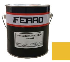 Anticorrosive paint for metal Ferro 3:1 matte yellow 3 kg