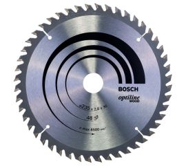 Circular disc Bosch Optiline Wood 235x2.8x30/25 mm 48