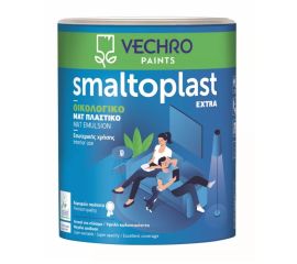 საღებავი წყალემულსიური Vechro Smaltoplast Extra 750 მლ შავი
