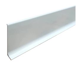 Skirting board from aluminum Profil Center LED Best Deal 3/80 2500x80x10.3 mm white