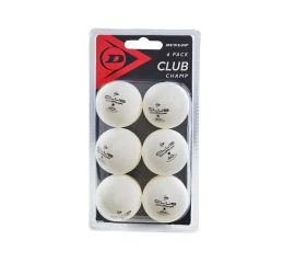 Мячи для настольного тенниса DUNLOP CLUB CHAMP 40+ 6шт
