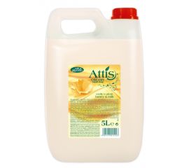 Liquid soap Attis Gold drop milk and honey 5 l