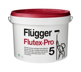 Краска интерьерная для интенсивной чистки Flugger Flutex Pro 5 10 л