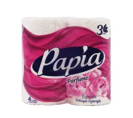 ტუალეტის ქაღალდი სურნელით Papia 4 ც