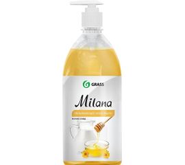 თხევადი კრემ-საპონი Grass "Milana" რძე და თაფლი1000 მლ