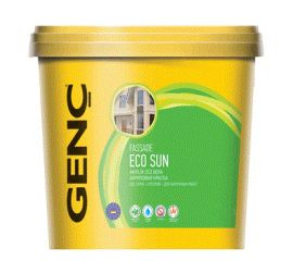 ფასადის საღებავი Gench Eco Sun 2.5 ლ