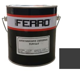Anticorrosive paint for metal Ferro 3:1 glossy black 3 kg